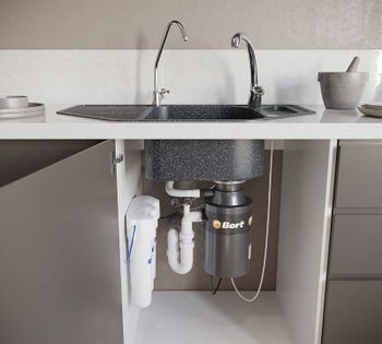 Кухонная мойка Domaci Бьелла DMC-10 DMC-10-308 Черная — фото 7, Кухонные мойки