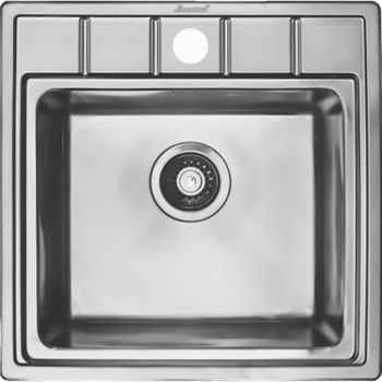 Кухонная мойка Seaman Eco Roma SMR-5050A.A Нержавеющая сталь — фото 1, Кухонные мойки