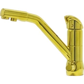 Смеситель для кухни Seaman Barcelone SSL-5361-SP Золото — фото 1, Смесители для кухни