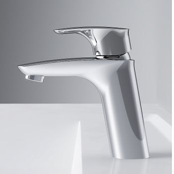 Смеситель для раковины AM.PM Spirit V2.1 F71A82100 с донным клапаном Хром — фото 5, Смесители для раковины