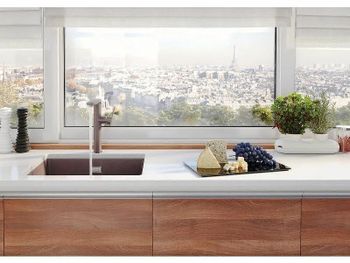 Кухонная мойка Alveus Granital+ Quadrix 50 Deep Black G90 560x460x200 1149138 Черная матовая — фото 5, Кухонные мойки