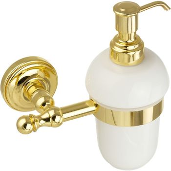 Дозатор для жидкого мыла Migliore Mirella 17315 Золото — фото 1, Дозаторы