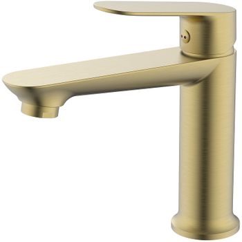 Смеситель для раковины Splenka S41.10.03 Золото матовое — фото 1, Смесители для раковины