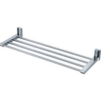 Полка для полотенец WasserKRAFT Leine K-5011 Хром — фото 1, Полки для полотенец