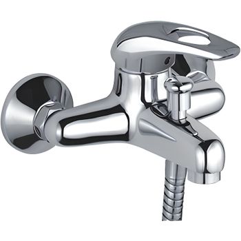 Смеситель для ванны Frap H02 F3002-B Хром — фото 1, Смеситель для ванны