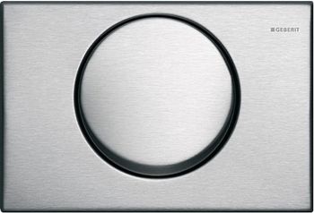 Клавиша смыва Geberit Mambo 115.751.00.1 Нержавеющая сталь — фото 1, Кнопки смыва