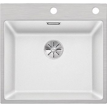 Кухонная мойка Blanco Subline 500-IF/A SteelFrame 524112 Белая — фото 1, Кухонные мойки
