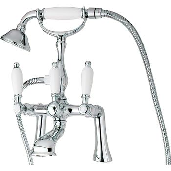 Смеситель на борт ванны Cezares First-PBV-01-Bi Хром — фото 1, Смесители на борт ванны