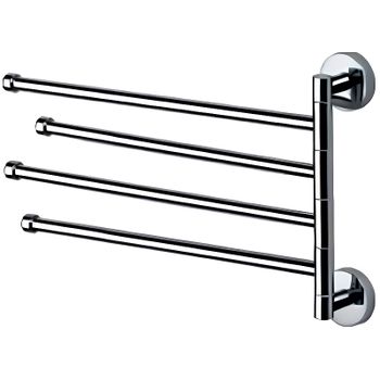 Полотенцедержатель Frap F114 поворотный Хром — фото 1, Полотенцедержатели