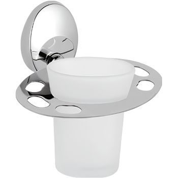 Держатель для зубных щеток Haiba HB1606-1 Хром — фото 1, Стаканы для зубных щеток