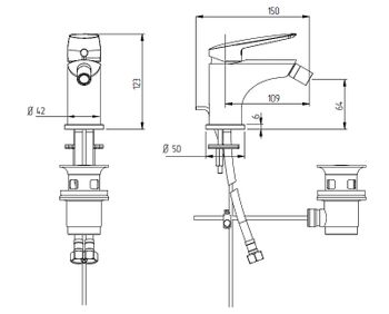 Товар: Смеситель для биде Migliore Laguna 26081 Хром - фото 2 Смеситель для биде Migliore Laguna 26081 Хром — фото 2, Смесители для биде