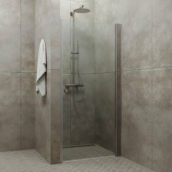 Товар: Душевая дверь Triton Уно 80 Щ0000036857 профиль Хром стекло прозрачное - фото 1 Душевая дверь Triton Уно 80 Щ0000036857 профиль Хром стекло прозрачное — фото 1, Распашные душевые двери