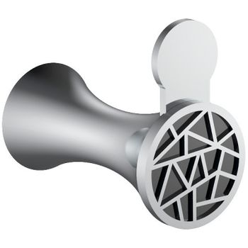 Крючок CeramaLux Virginia 94301A Хром — фото 1, Крючки для полотенец