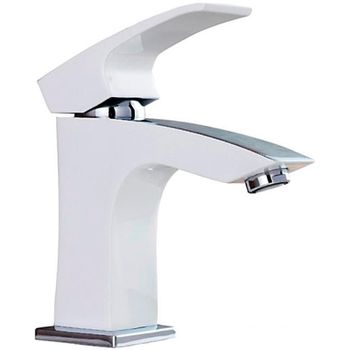 Смеситель для раковины Gappo G07 G1007-7 Белый Хром — фото 2, Смесители для раковины