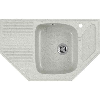 Кухонная мойка Domaci Бьелла DMC-10 GWS-10-310 Серая — фото 1, Кухонные мойки