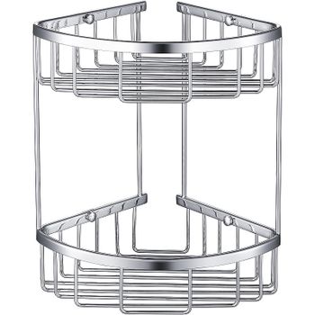 Товар: Полка корзина Timo Saona 13082/00 угловая Хром - фото 1 Полка корзина Timo Saona 13082/00 угловая Хром — фото 1, Полки для ванной и душа