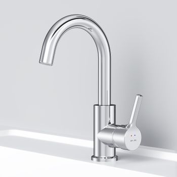 Смеситель для раковины AM.PM X-Joy F85B02700 Хром — фото 10, Смесители для раковины