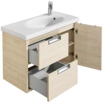 Тумба под раковину Roca Etna 80 857301445 подвесная Дуб верона — фото 2, Тумбы под раковину