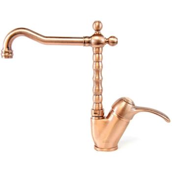 Смеситель для раковины Webert Aurora AU831702060 Медь — фото 2, Смесители для раковины