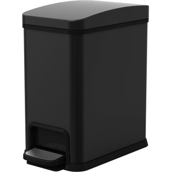 Товар: Ведро для мусора WeltWasser Tober BL 8L 10000003982 Черное матовое - фото 1 Ведро для мусора WeltWasser Tober BL 8L 10000003982 Черное матовое — фото 1, Мусорные ведра