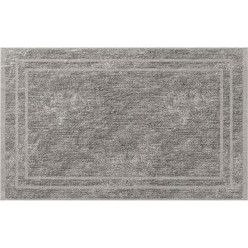 Коврик для ванной комнаты WasserKRAFT Main 65x45 BM-4702 Silver — фото 1, Коврики для ванной комнаты