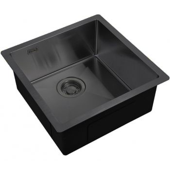 Кухонная мойка ZorG Light Grafit ZL R 440440 GRAFIT Графит — фото 1, Кухонные мойки