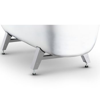 Стальная ванна ВИЗ Antica A-10901 105х65 без антискользящего покрытия — фото 2, Стальные ванны