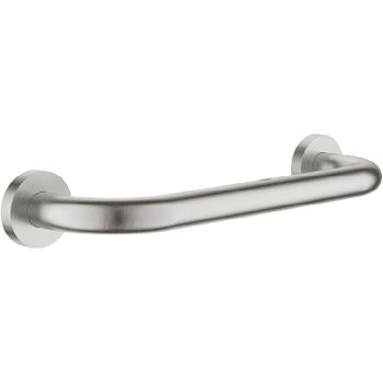 Поручень Nofer 15054.100.S Матовая нержавеющая сталь — фото 1, Поручни для ванной