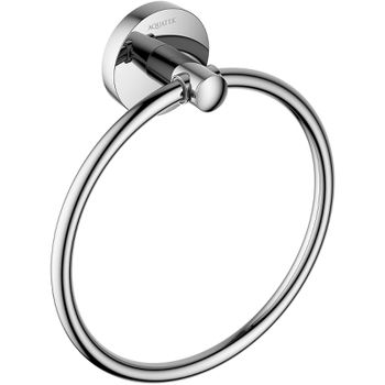 Кольцо для полотенец Aquatek Оберон AQ4212CR Хром — фото 1, Полотенцедержатели