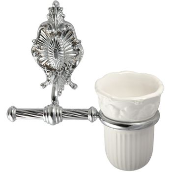 Стакан для зубных щеток Migliore Elisabetta 17018 Хром — фото 1, Стаканы для зубных щеток