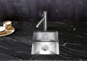 Кухонная мойка Blanco Zerox 340-U 521583 Нержавеющая сталь с зеркальной полировкой — фото 2, Кухонные мойки