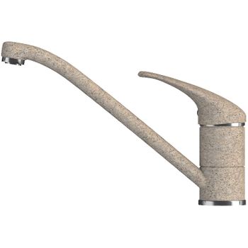 Смеситель для кухни Polygran Низкий №302 072078 Песочный — фото 1, Смесители для кухни