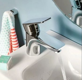 Смеситель для раковины Kludi Pure Easy 371900565 Хром — фото 2, Смесители для раковины