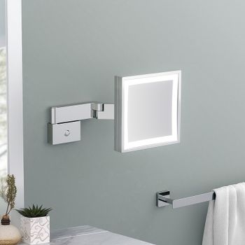 Товар: Косметическое зеркало Timo Selene 10076/00 с подсветкой Хром - фото 2 Косметическое зеркало Timo Selene 10076/00 с подсветкой Хром — фото 2, Косметические зеркала