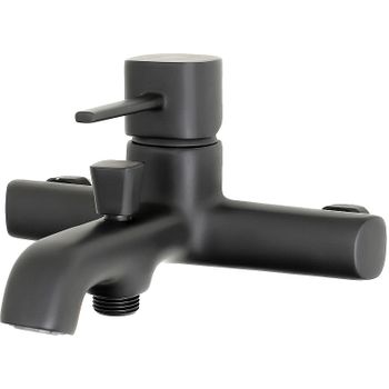 Комплект смесителей Orange Karl M05-311b Черный матовый — фото 10, Готовые комплекты для ванной комнаты