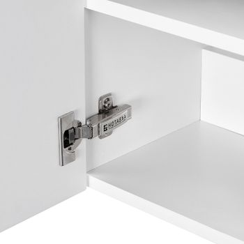 Тумба под раковину Aquaton Эклипс М 45 L 1A172801EK49L подвесная Белый Эбони светлый — фото 4, Тумбы под раковину