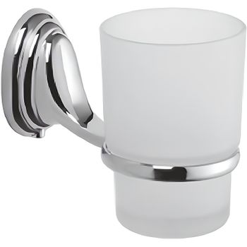 Стакан для зубных щеток Haiba HB1506 Хром — фото 1, Стаканы для зубных щеток