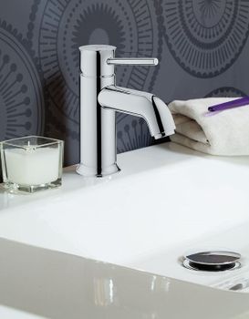 Смеситель для раковины Grohe BauClassic 23162000 Хром — фото 3, Смесители для раковины