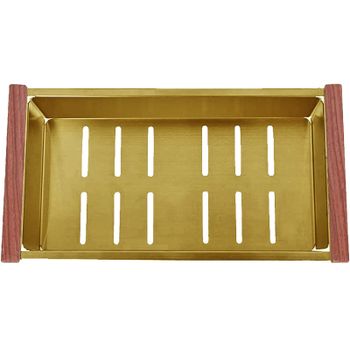 Коландер ZorG PVD Bronze C 12-51 BRONZE Бронза — фото 1, Коландеры