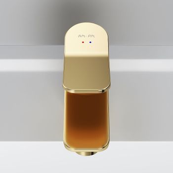 Смеситель для раковины AM.PM X-Joy F85A02199 Золото — фото 7, Смесители для раковины