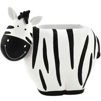 Стакан для зубных щеток WasserKRAFT Lippe K-8128A Белый Черный — фото 1, Стаканы для зубных щеток