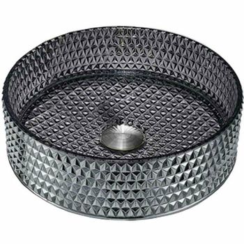 Раковина-чаша Vincea 40 VBS-5GL03 Черная — фото 1, Раковины накладные