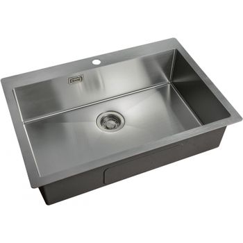 Кухонная мойка ZorG Light ZL R 750510 Нержавеющая сталь — фото 1, Кухонные мойки