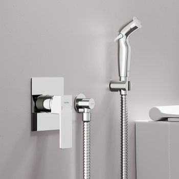 Гигиенический душ со смесителем Damixa Gala 537510000 Хром — фото 2, Гигиенические души