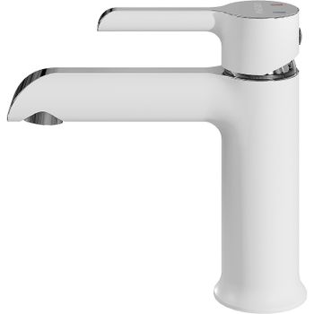 Смеситель для раковины Grossman Alba 510.K35.06.100/000 Белый Хром — фото 2, Смесители для раковины