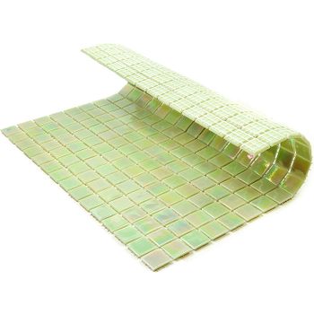 Стеклянная мозаика Alma Pearly PE-GN407 (PB429) 32,7х32,7 см — фото 6, Мозаика