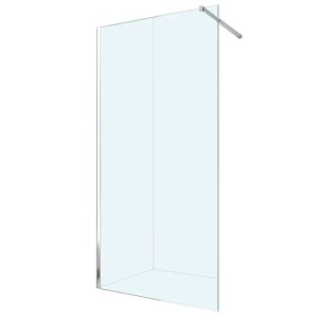 Душевая перегородка Berges Sky 140 064007 профиль Хром стекло прозрачное — фото 1, Душевые перегородки