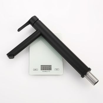 Смеситель для раковины Splenka S223.15.06 Черный матовый — фото 10, Смесители для раковины