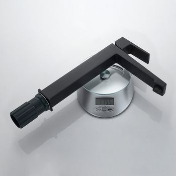 Смеситель для раковины Splenka S01.15.06 Черный матовый — фото 10, Смесители для раковины