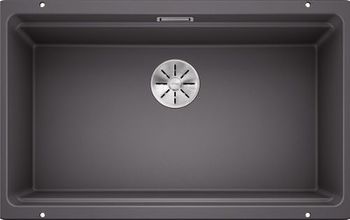 Кухонная мойка Blanco Etagon 700-U Silgranit 525168 Темная скала — фото 2, Кухонные мойки